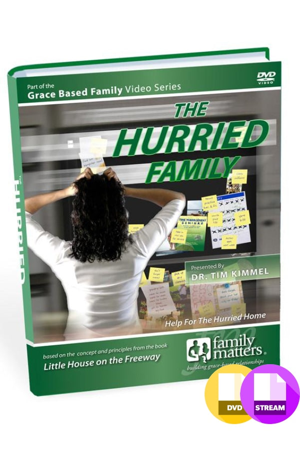 Hurried Family Video Study Dvd Study With 1 Workbook Videos
